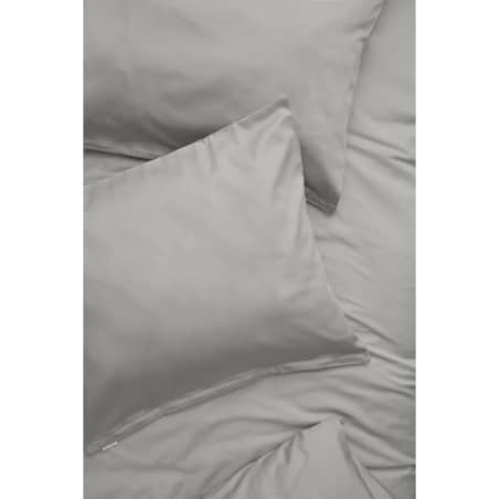 Pościel satynowa cloudy grey 140/200 + 70/80 cm