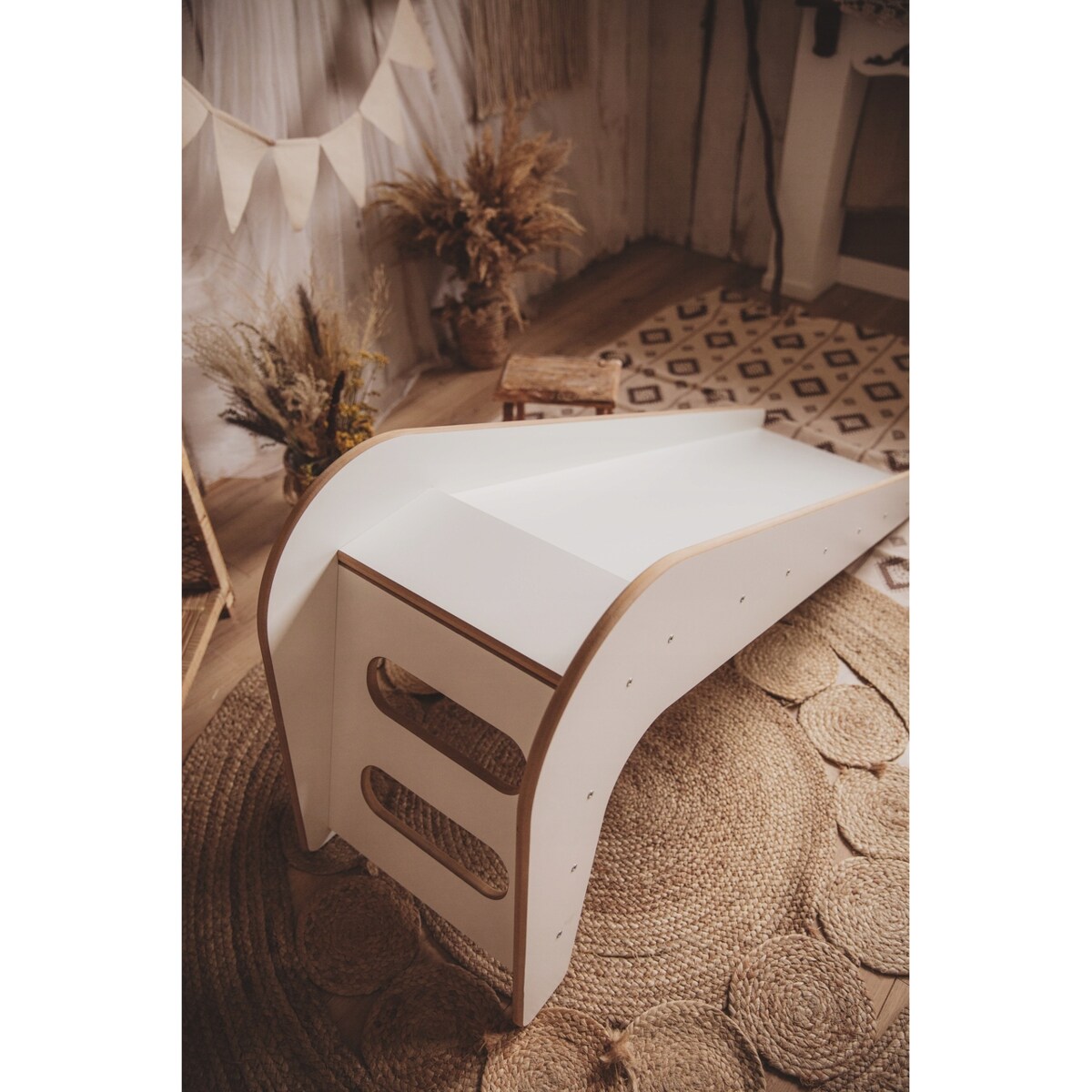 Drewniana zjeżdżalnia domowa CERTYFIKOWANA