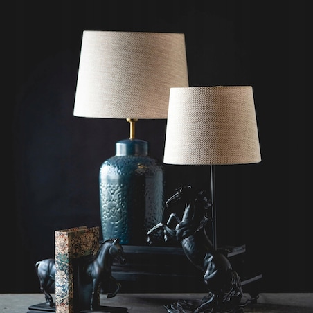 ABAŻUR NA ŻARÓWKĘ KLOSZ DUŻY 35cm E27 E14 DO LAMPY STOJĄCEJ WISZĄCEJ SZARY