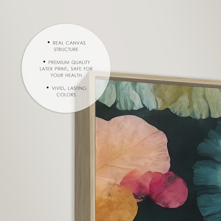 KNOR WALL ART obraz na płótnie w ramie canvas 60x90 Szmaragdowe oczko wodne