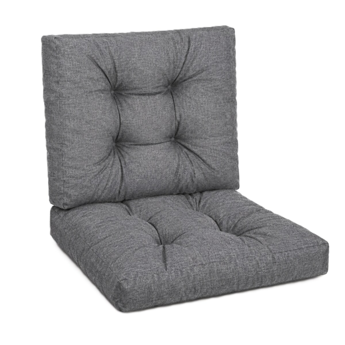 Poduszka ogrodowa MODULAR RATTAN siedzisko 60x60cm Szary melange