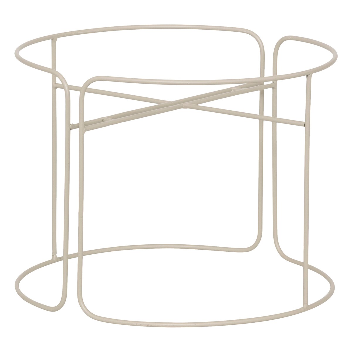 Donice metalowe, 2 sztuki, AZE, Ø 30 cm