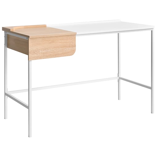 Biurko OCATE 120 cm 60 cm Biały