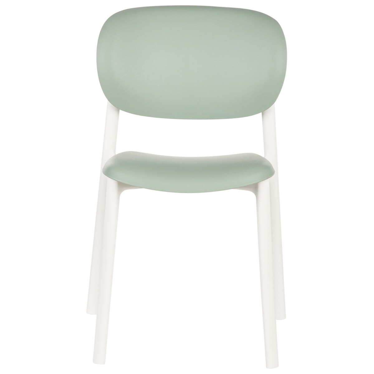 Zestaw 4 krzeseł ogrodowych MUSANO Zielony