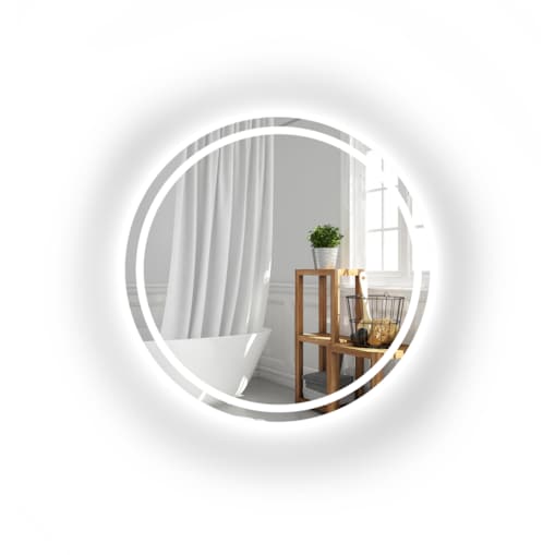 Lustro okrągłe łazienkowe z podświetleniem MAIA LED
