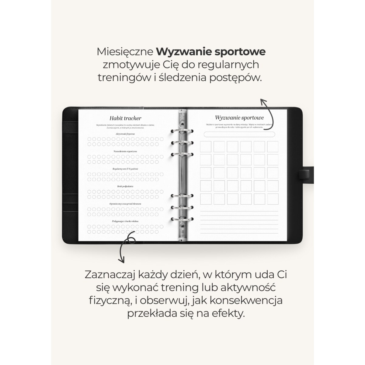 Wkład – Planner Sportowy