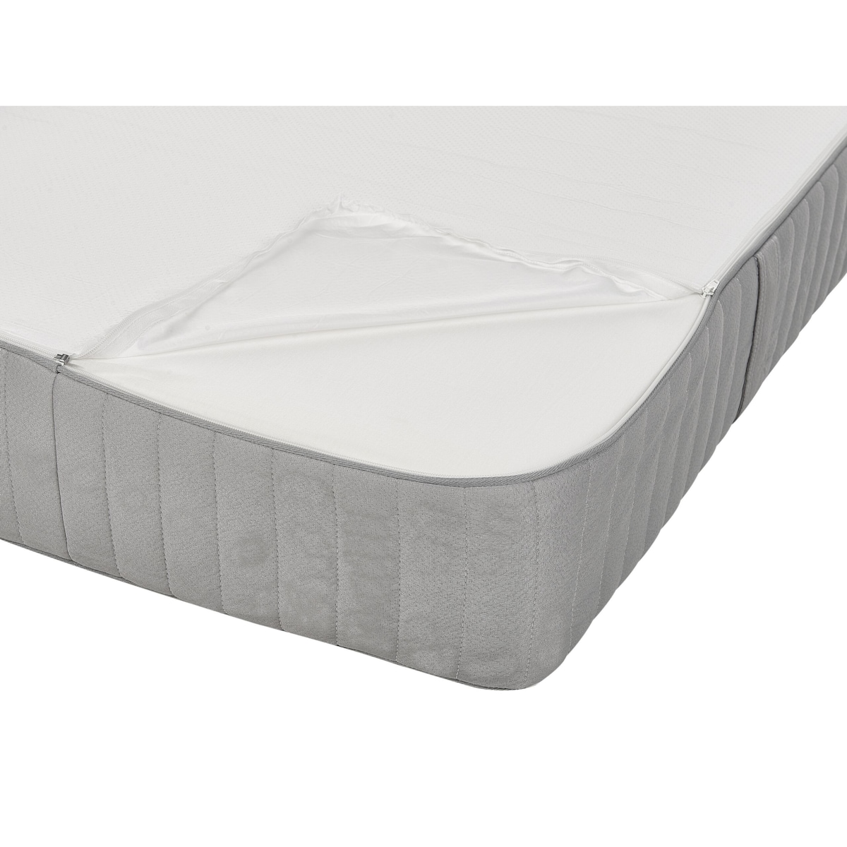 Materac piankowo-żelowy zdejmowany pokrowiec 180 x 200 cm średnio twardy HAPPINESS