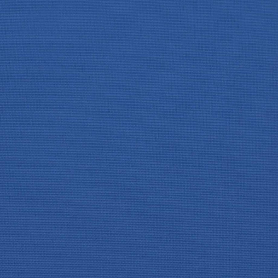 vidaXL Poduszka na ławkę ogrodową, niebieska, 120x50x3 cm, tkanina