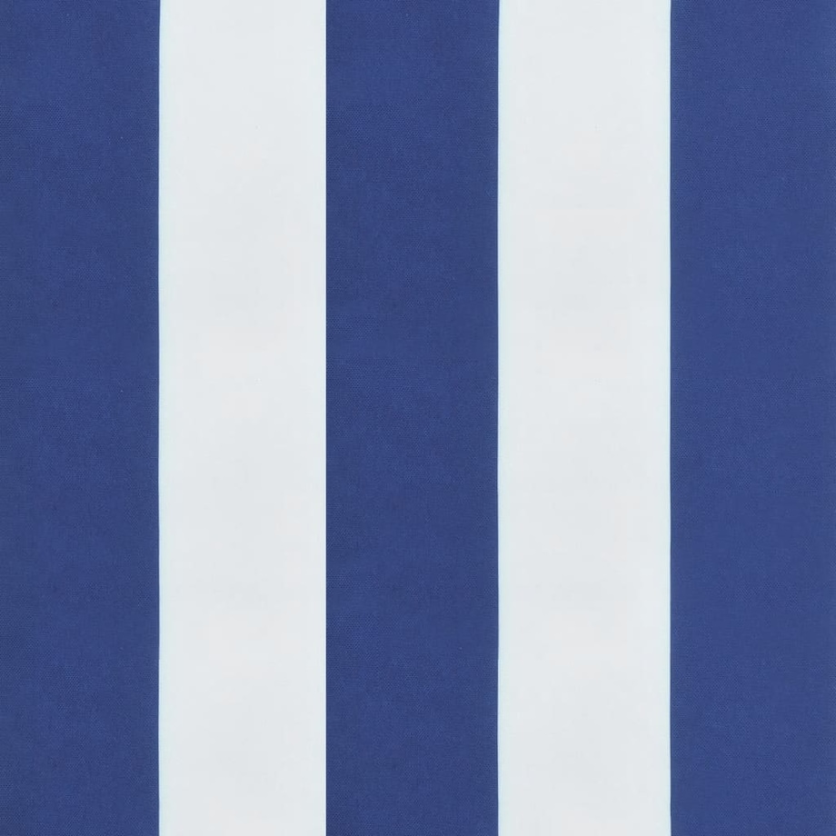 vidaXL Poduszki ozdobne, 4 szt., niebiesko-białe, 40x40 cm, tkanina