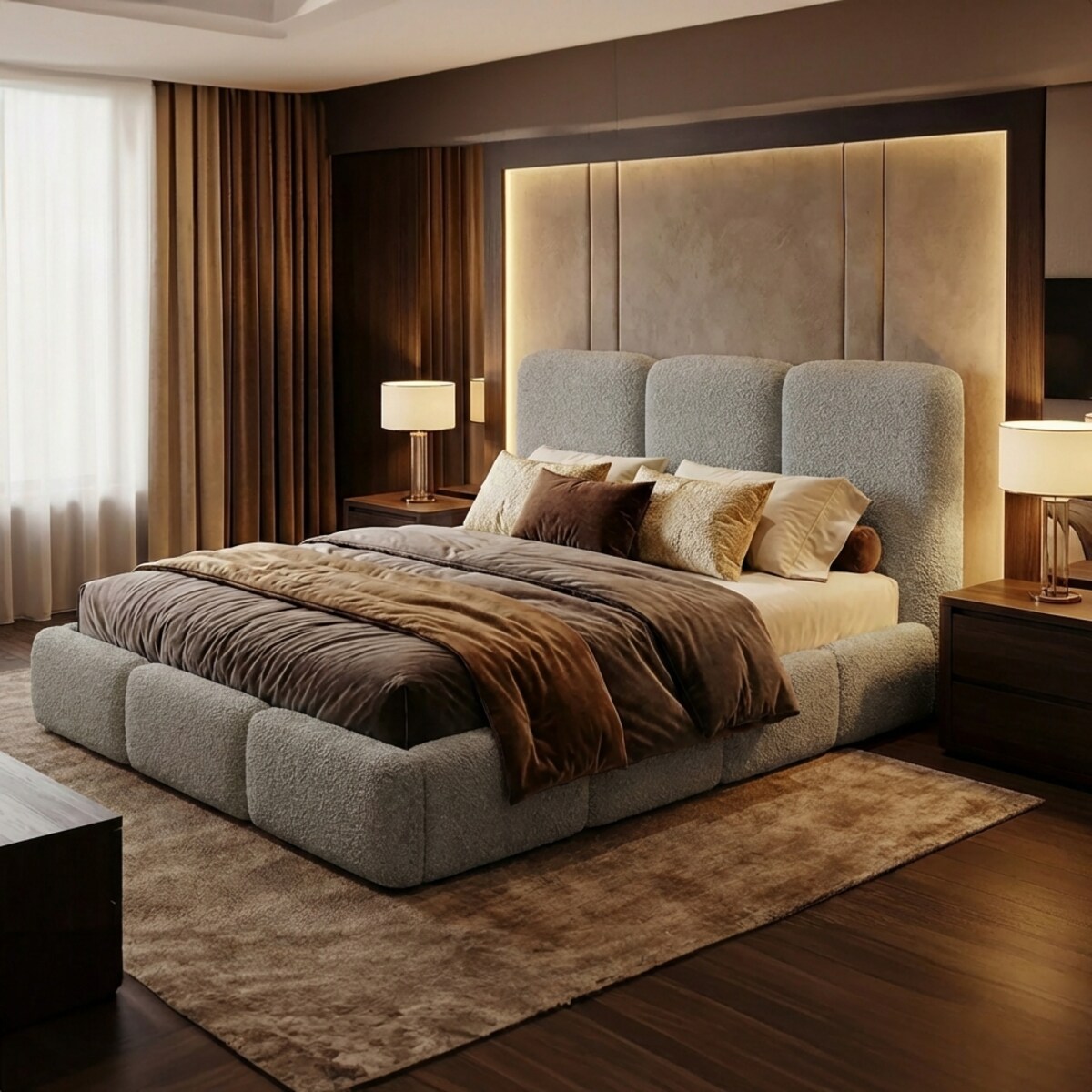 Łóżko Tapicerowane Capri 120X200 Stelaż Pojemnik Na Pościel Loop 17