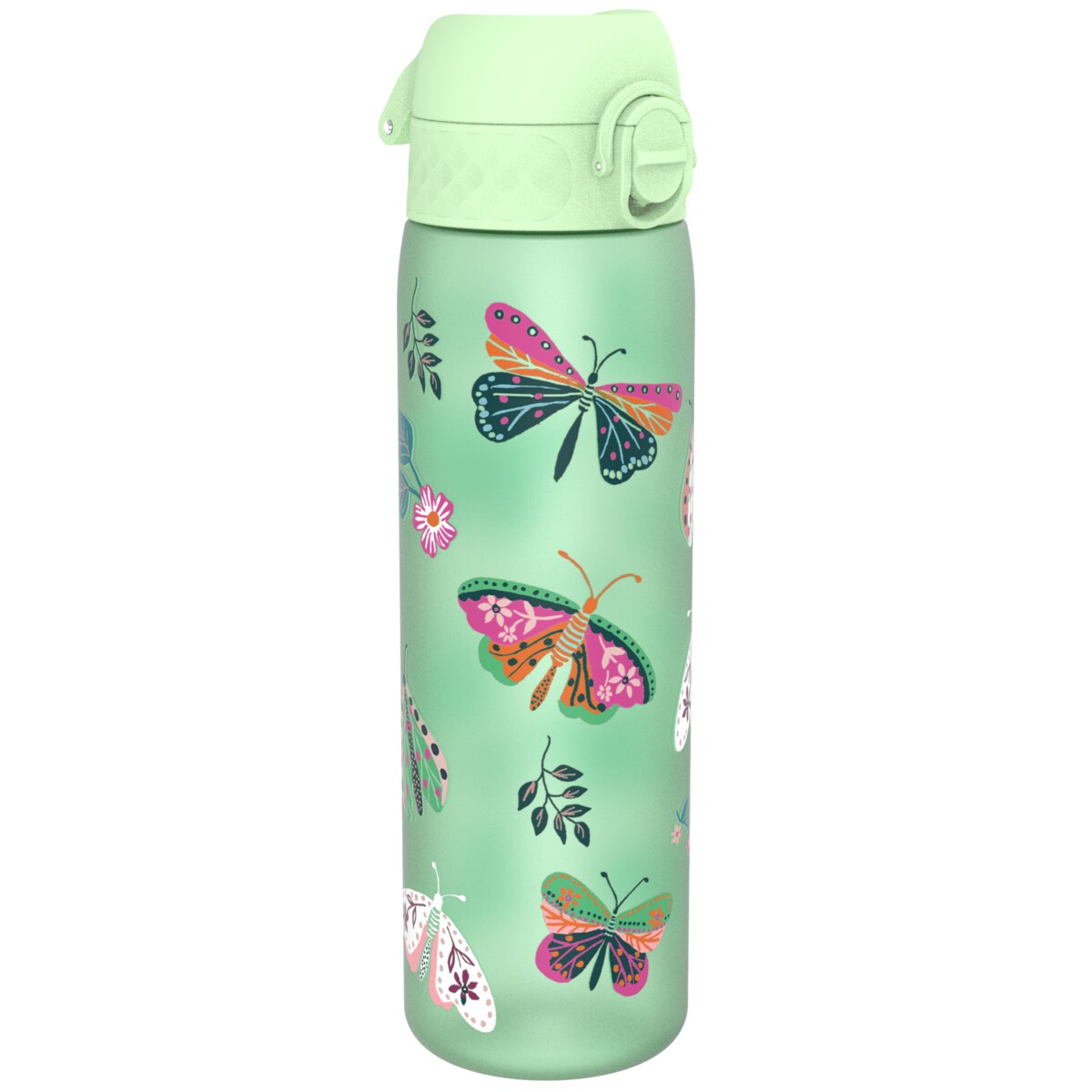 Butelka ION8 BPA Free I8RF500PGBFLY2 Wild Butterflies