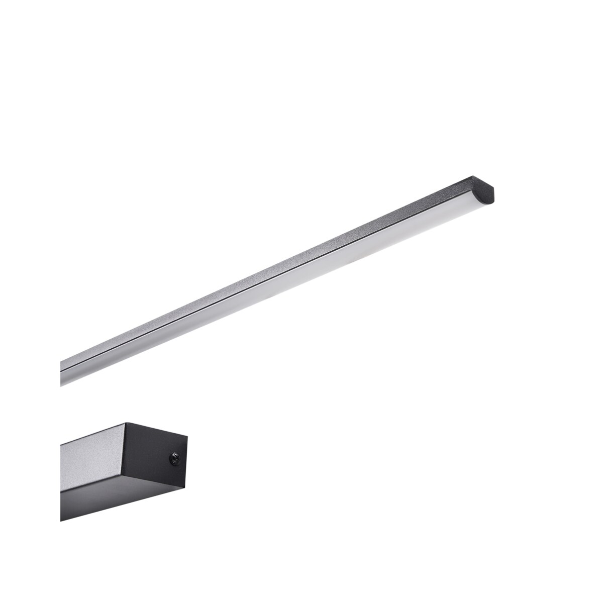 Kinkiet LED obrazowy/łazienkowy NOCEDA Metal Czarny