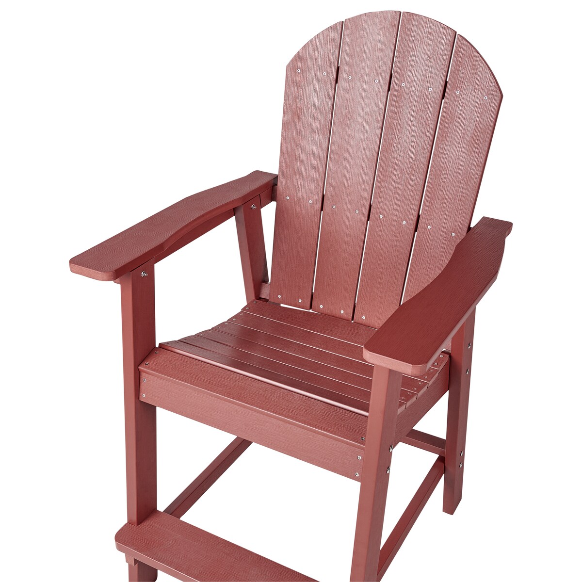 Zestaw mebli balkonowych ADIRONDACK Czerwony