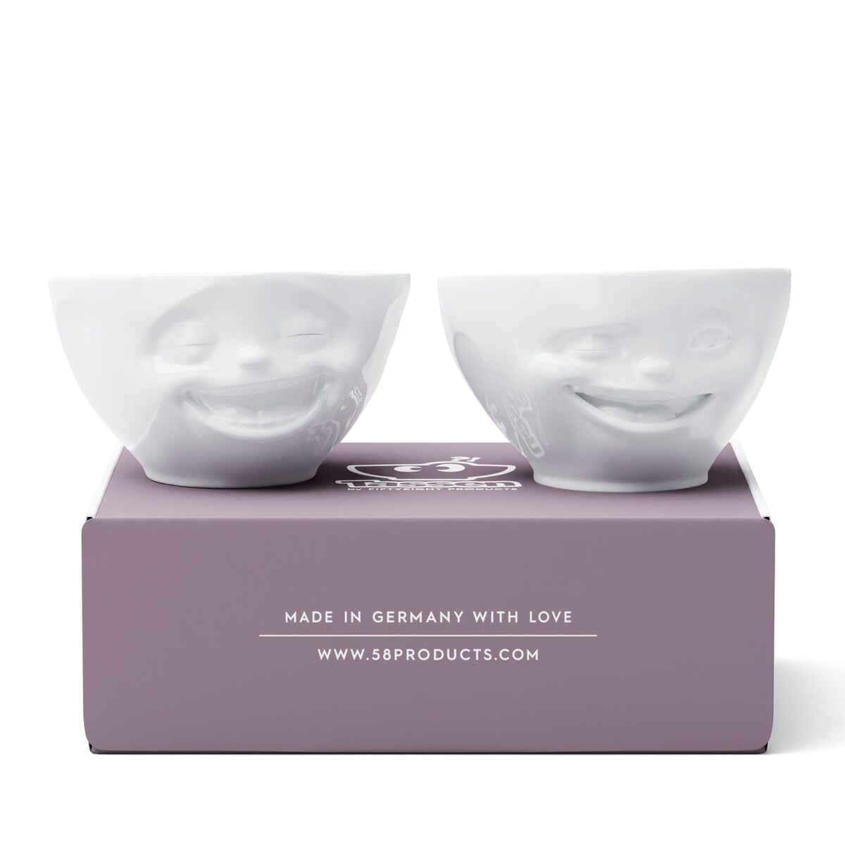 Zestaw 2 miseczek 200 ml Laughing & Winking