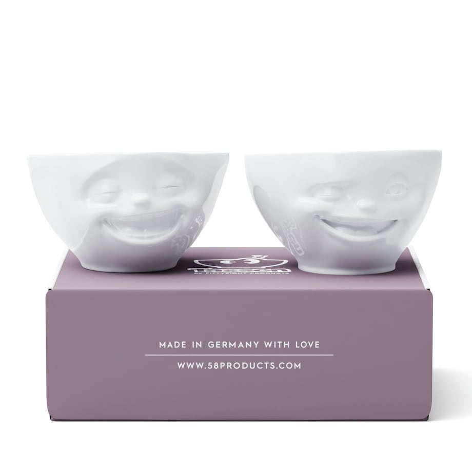 Zestaw 2 miseczek 200 ml Laughing & Winking