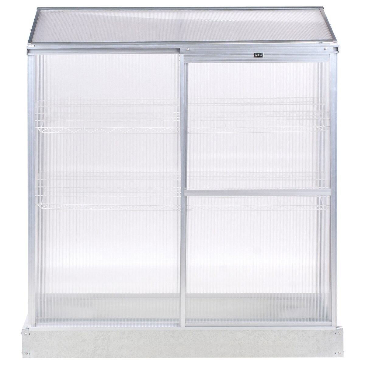 Szklarnia balkonowa LECCE Srebrny 59 cm
