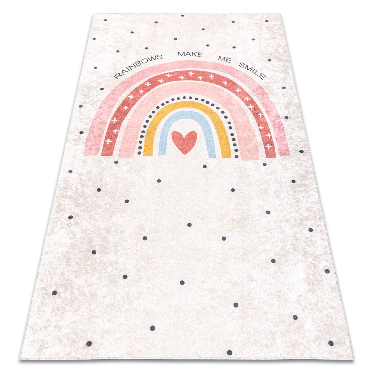 Dywan do prania JUNIOR 51300.802 Tęcza, 140x190 cm