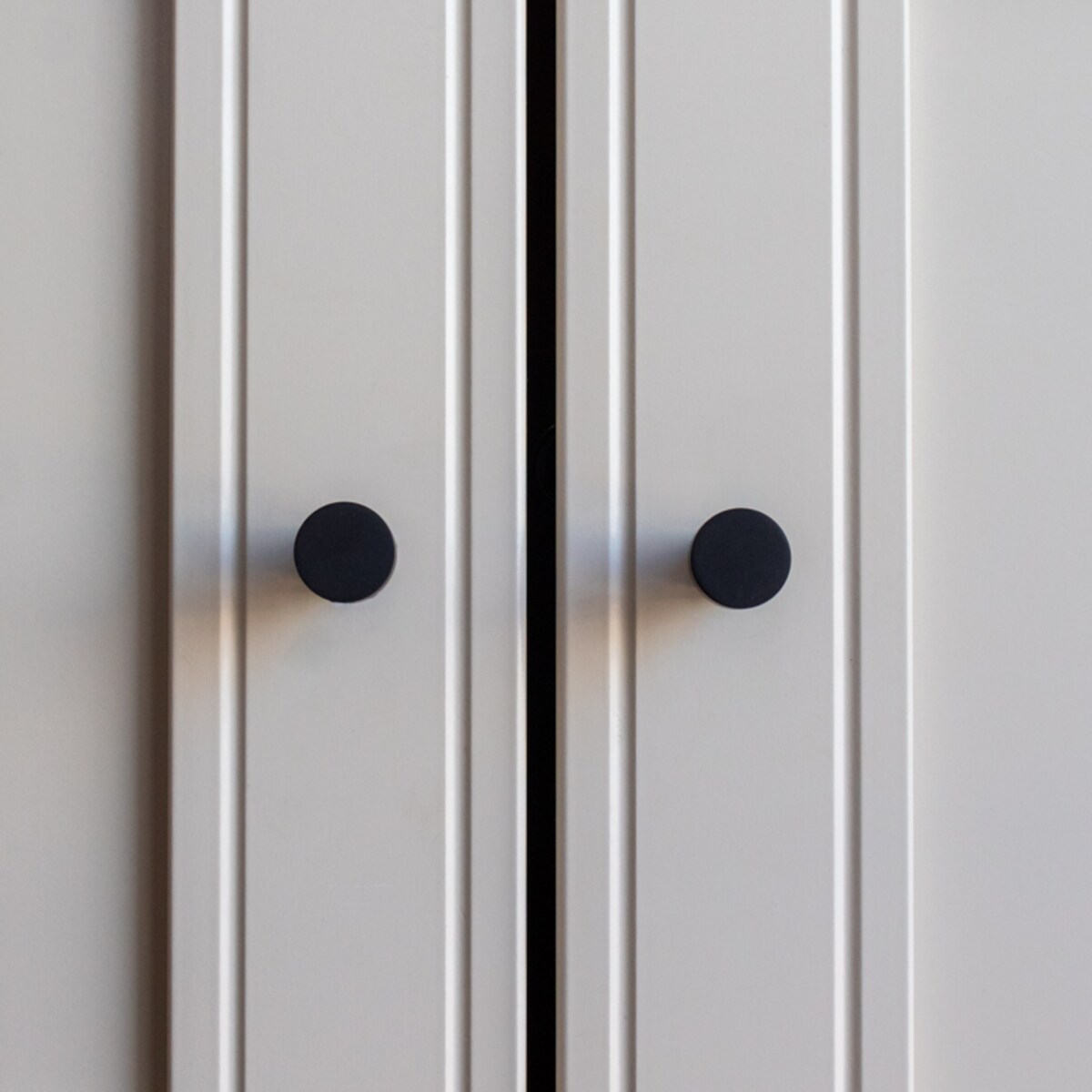 Gałka do mebli czarna uchwyt meblowy klasyczna loft do szafek szuflad