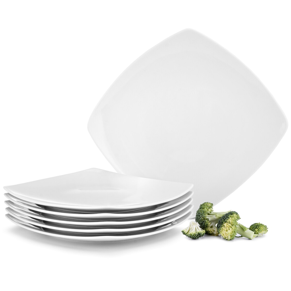 Konsimo CARLINA Talerz obiadowy 6szt.