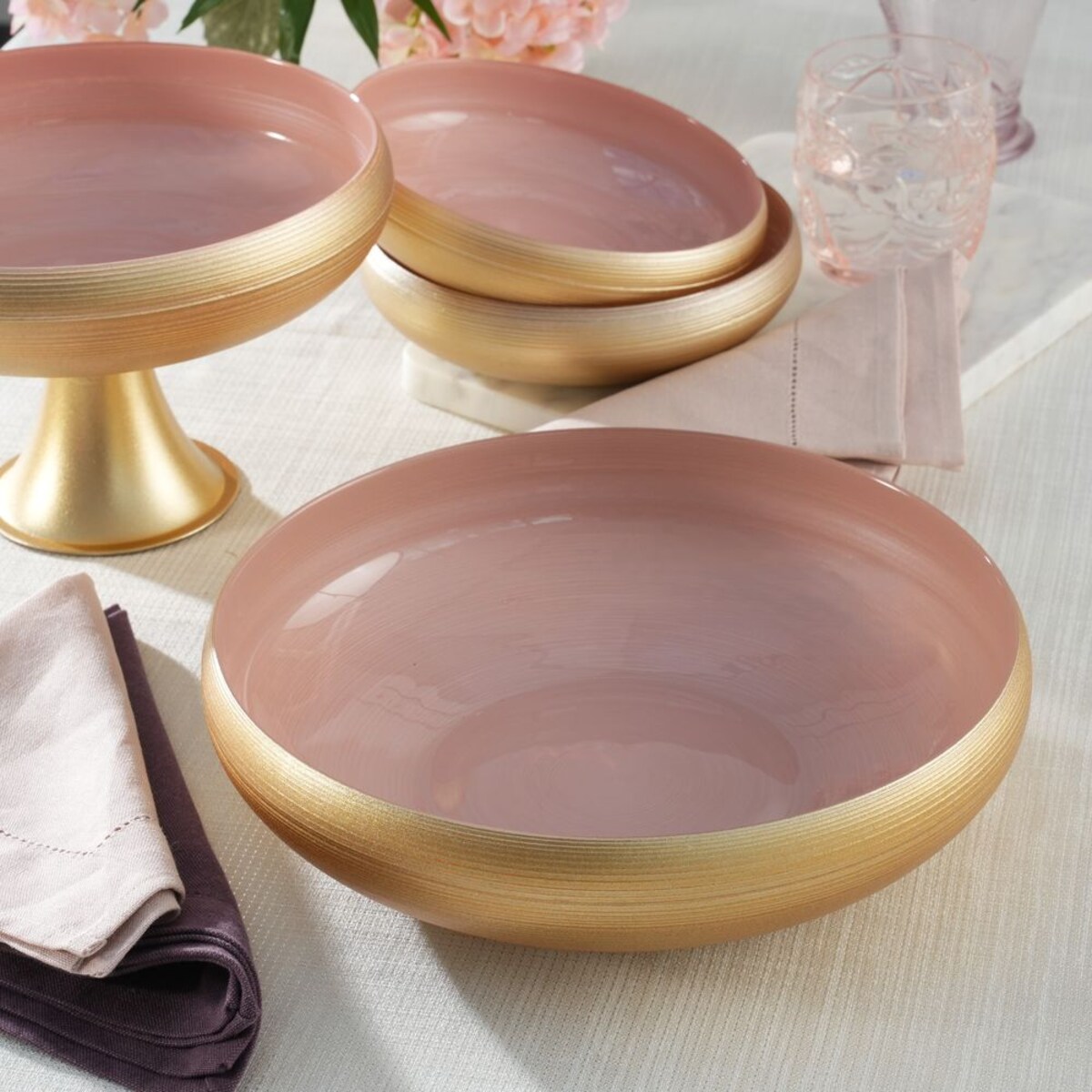 VILLA ITALIA Salaterka szklana 26 cm ROSETTO