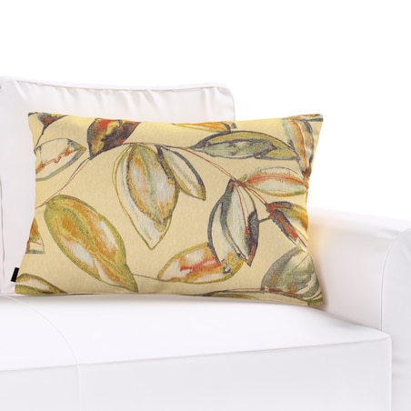 Poszewka Kinga na poduszkę prostokątną 47x28 kolorowe liście