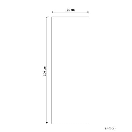 Dywan 70 x 200 cm granatowy CHARVAD