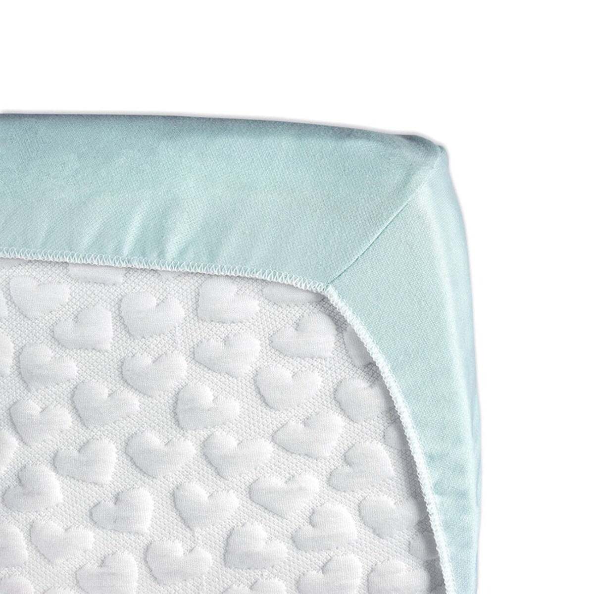 Prześcieradło niebieskie 170x200 bawełniane z gumką