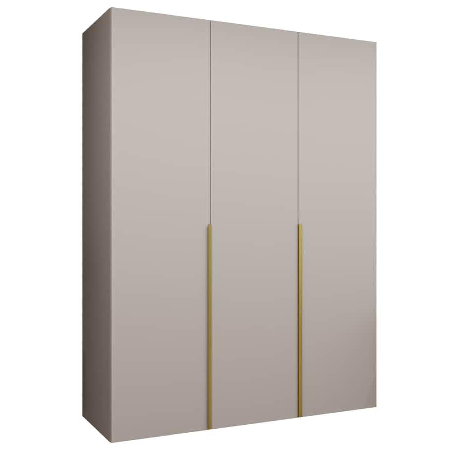 Szafa uchylna otwierana ALICANTE 1 150 wys. 202 cm Kaszmir + u. Złoty