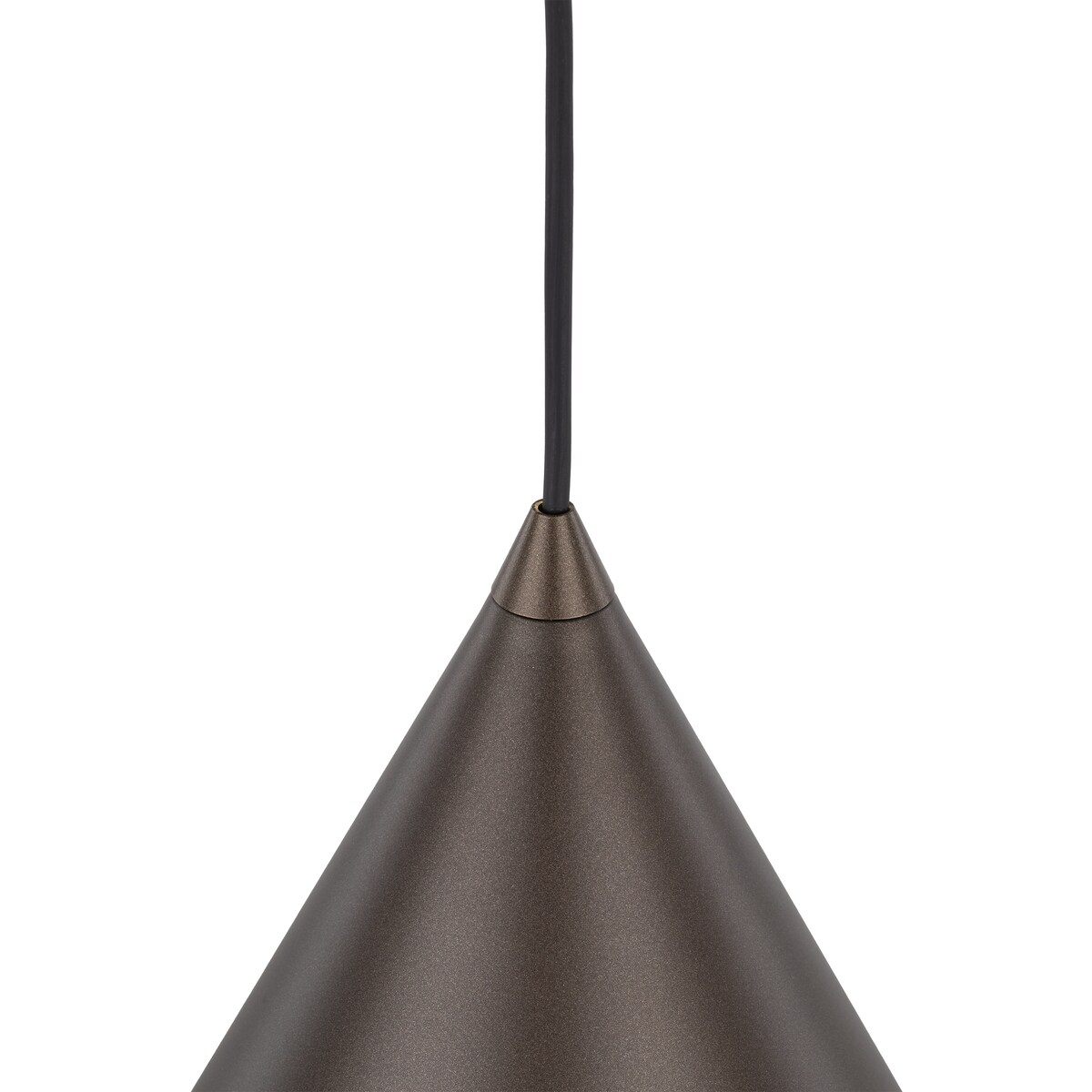 Lampa wisząca TK Lighting CONO BROWN 10037 brązowa metalowa E27 regulacja wysokości 160 cm