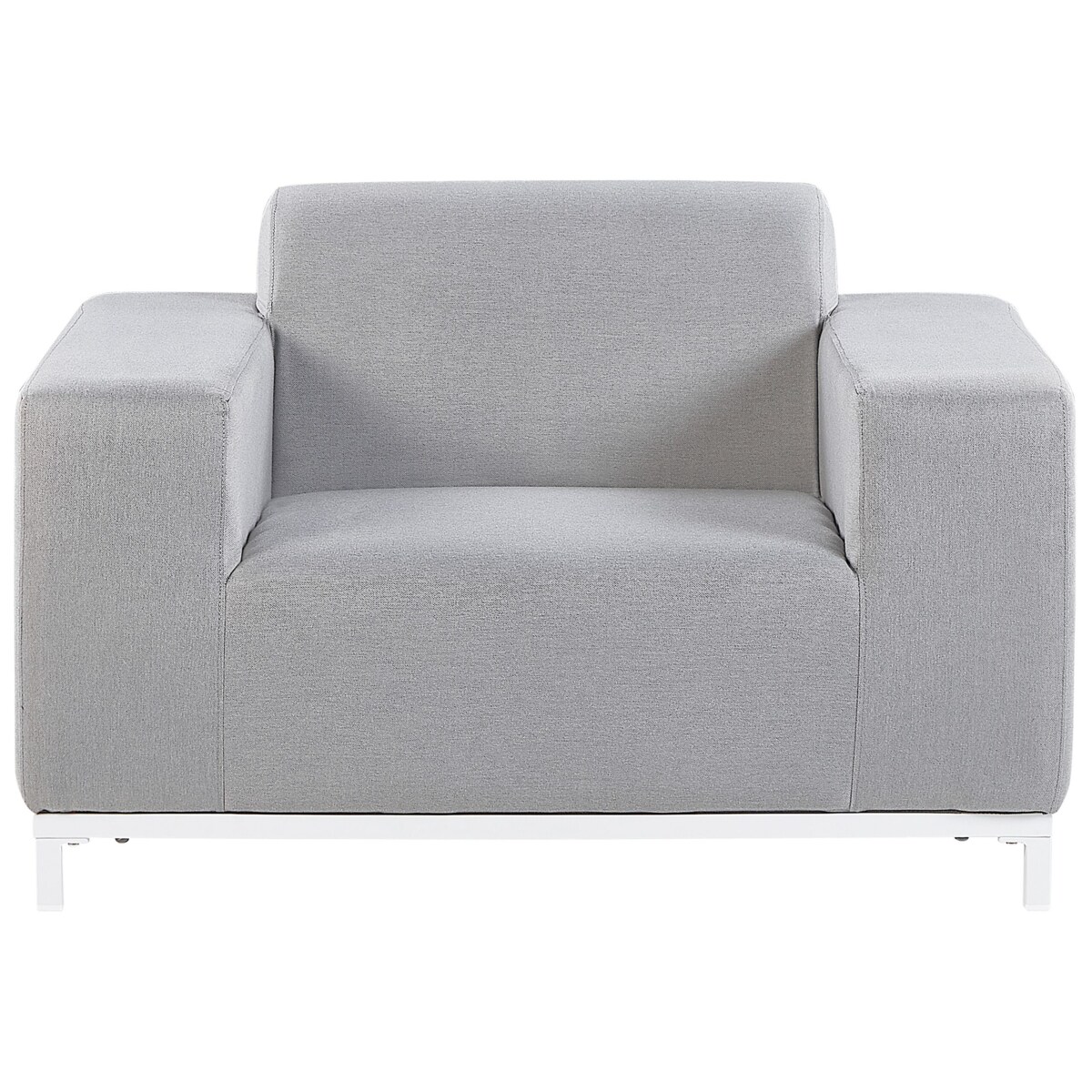 Zestaw ogrodowy ze stolikiem dla 5 osób ROVIGO Jasnoszary