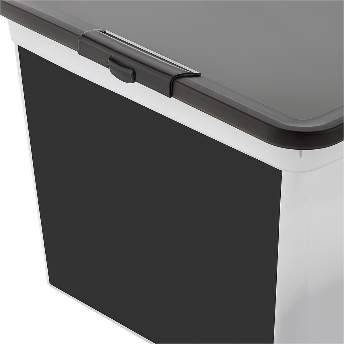 Pojemnik Plastikowy Z Pokrywą Na Zabawki 15 L Z Tablicą Do Pisania Pudełko Do Przechowywania