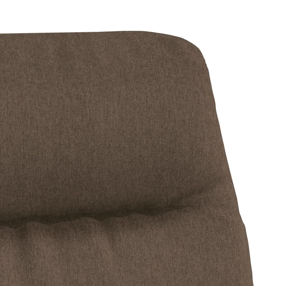 vidaXL Fotel, kolor taupe, obity tkaniną