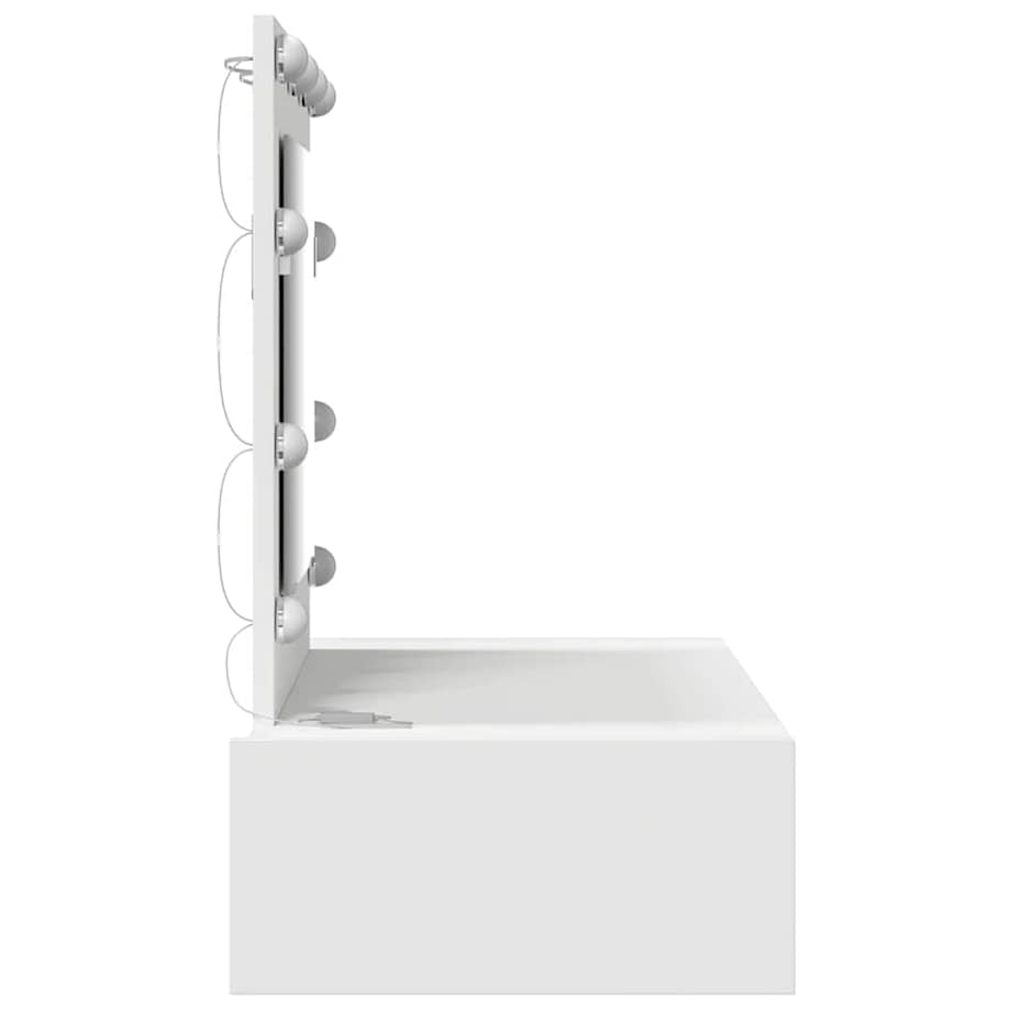 vidaXL Toaletka Biały 83 x 40 x 70 cm Materiał drewnopochodny