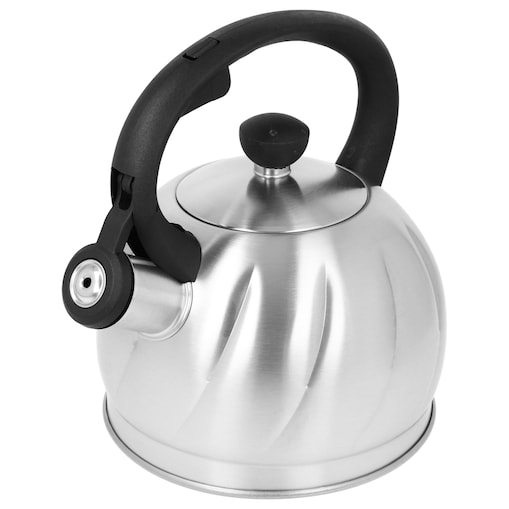 Czajnik na gaz stalowy z gwizdkiem 1.8L indukcja srebrny BRUNBESTE BB-2385