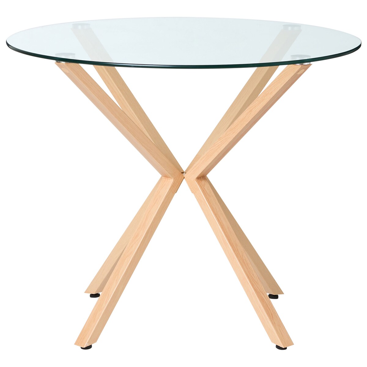 Stół do jadalni ALTURA Przezroczysty 90 cm 90 cm