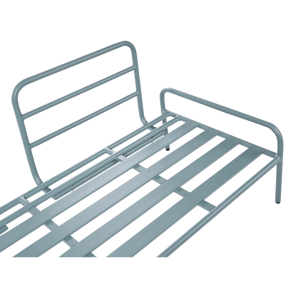 Sofa ogrodowa dla 2 osób SOLOFRA Metal Miętowy