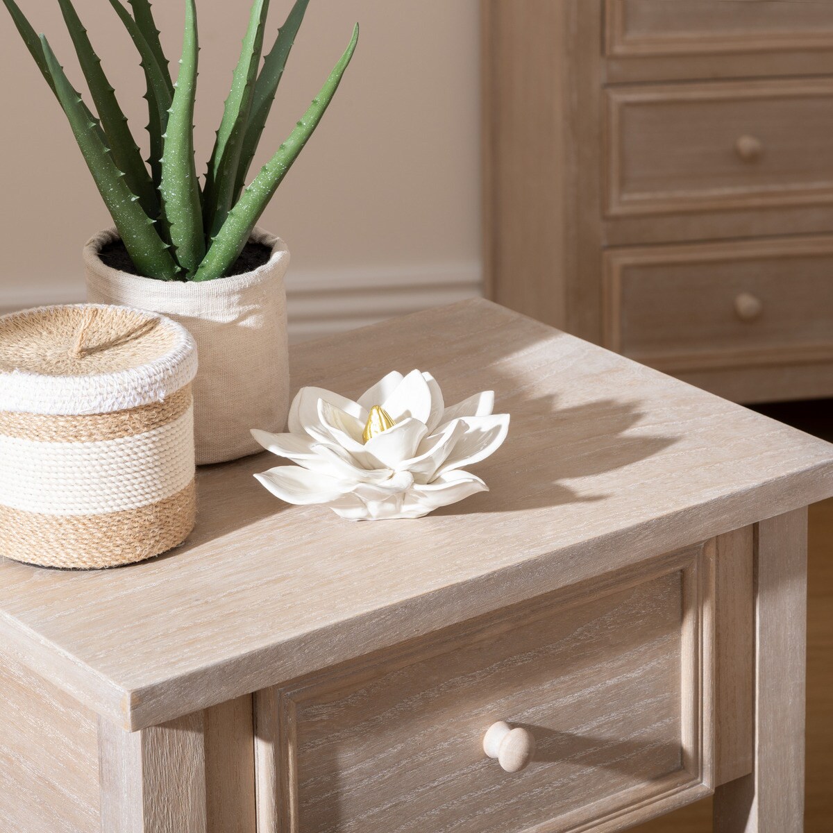 Ceramiczny kwiat lotos THE FLORAL COLLECTION