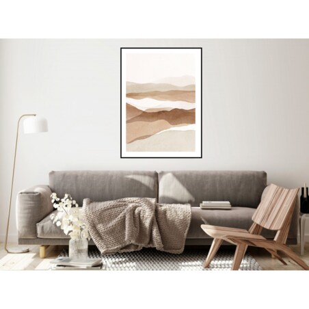 Poster Story, Plakat, Obraz - Piaskowe Pagórki, wymiary 42 x 60 cm