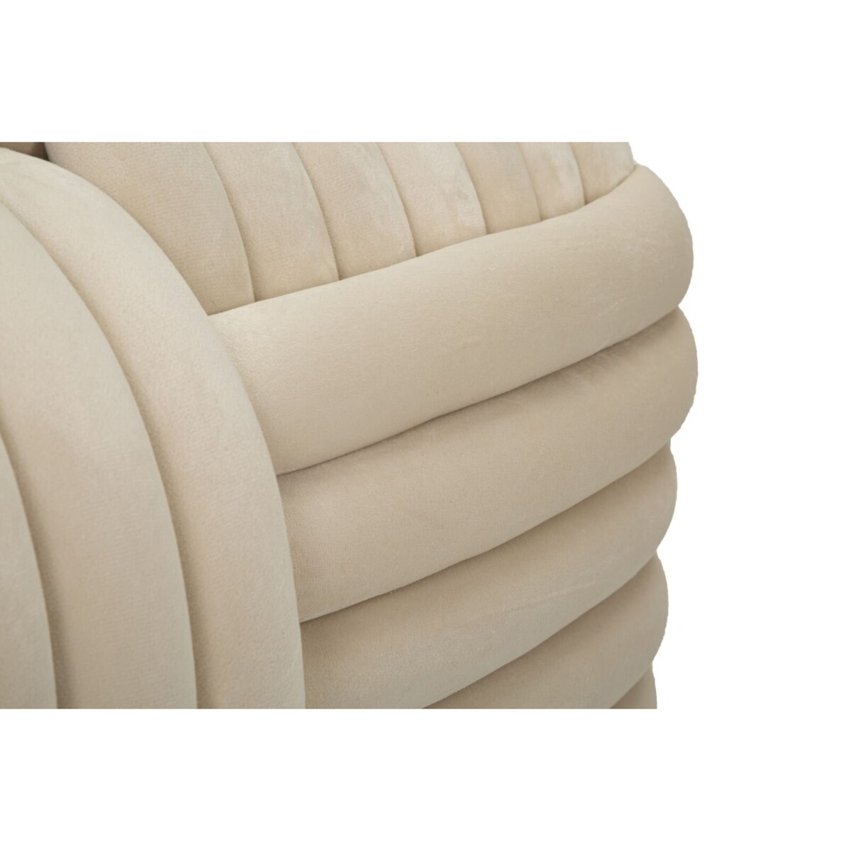 Pufa PLECIONA WELUROWA 90x45x45 cm