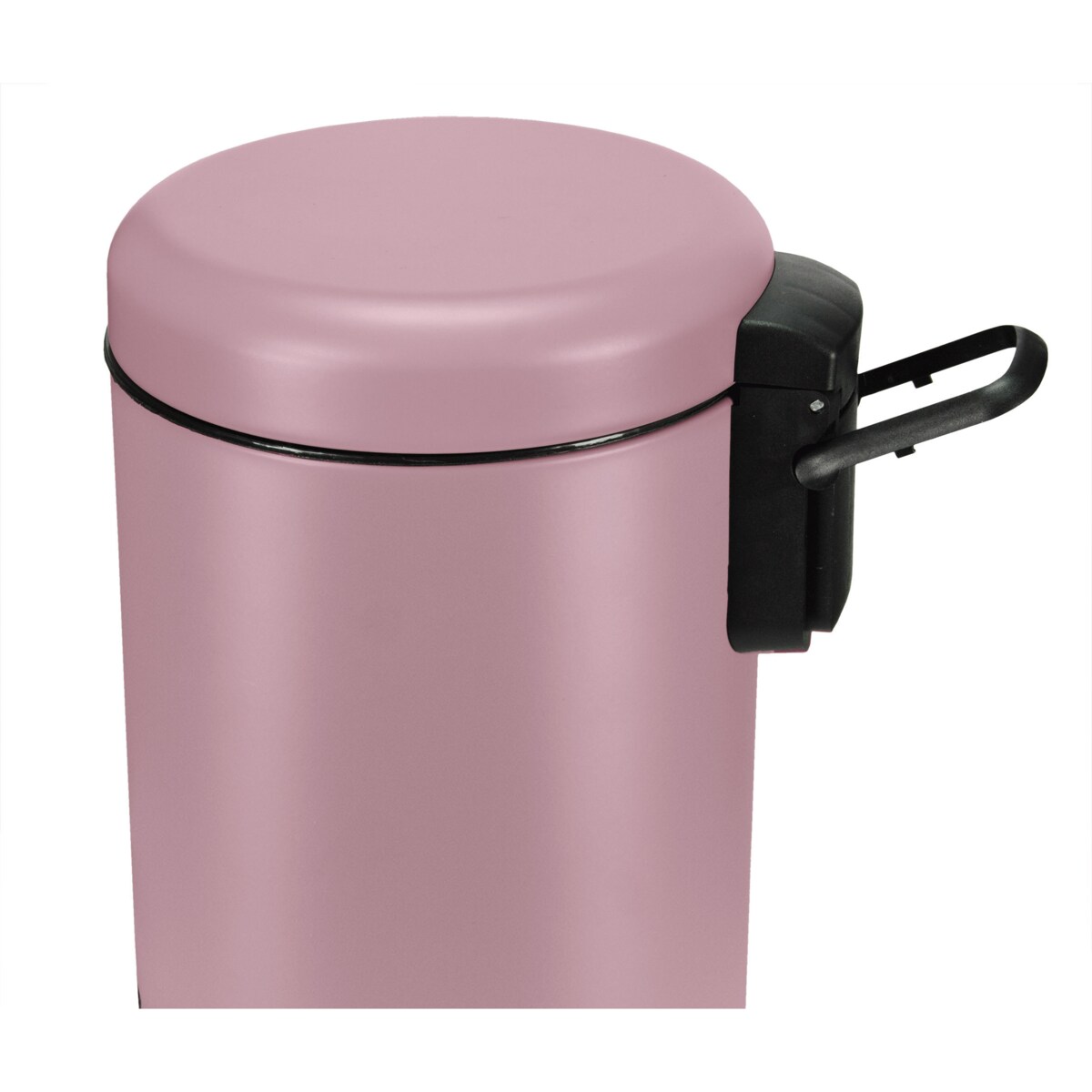 Kleine Wolke One Kosz łazienkowy 3L, metal pastelowy róż, matowy