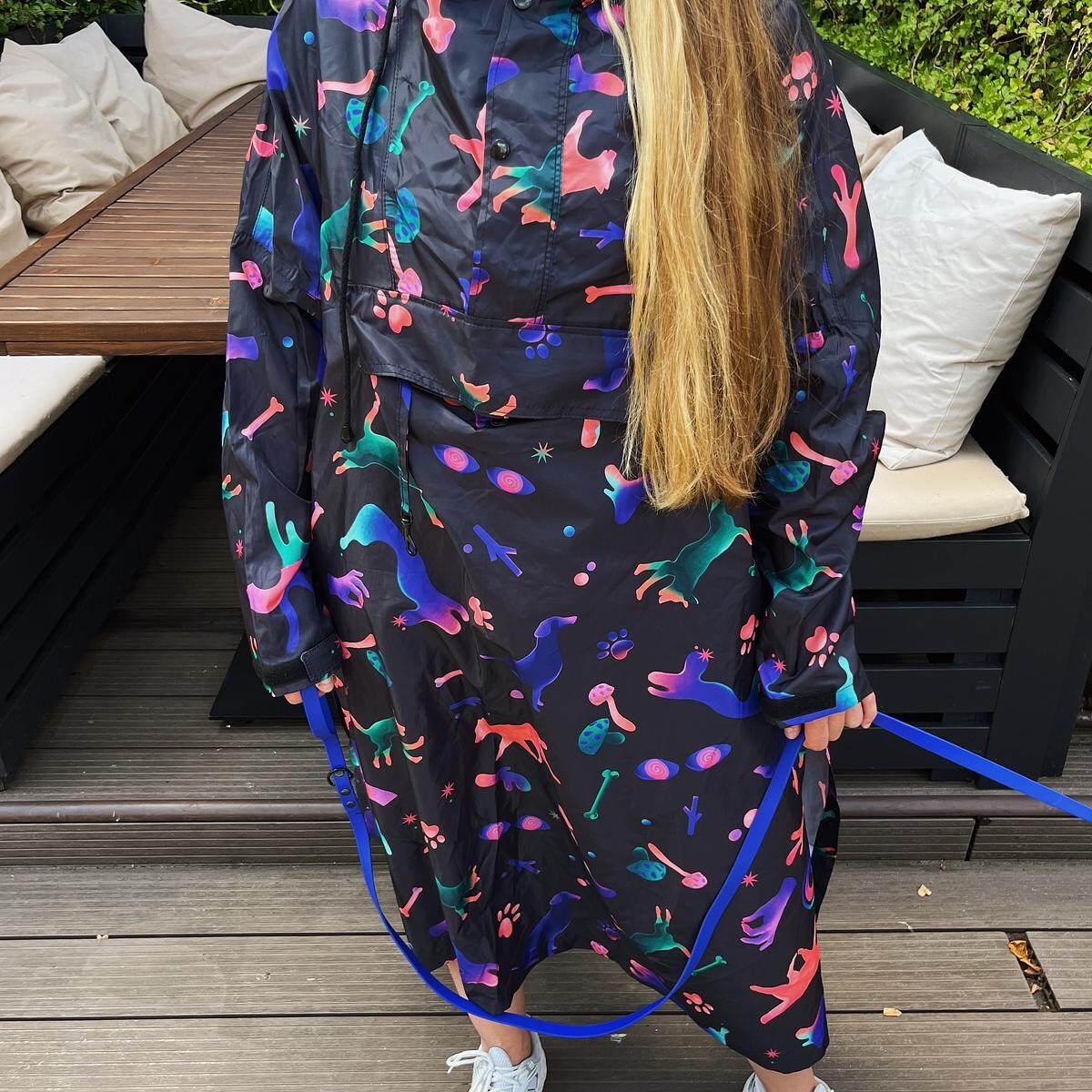 Płaszcz przeciwdeszczowy Psychodelia