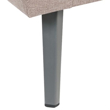 Sofa ogrodowa dla 3 osób LORETELLO Prawostronny Beżowy