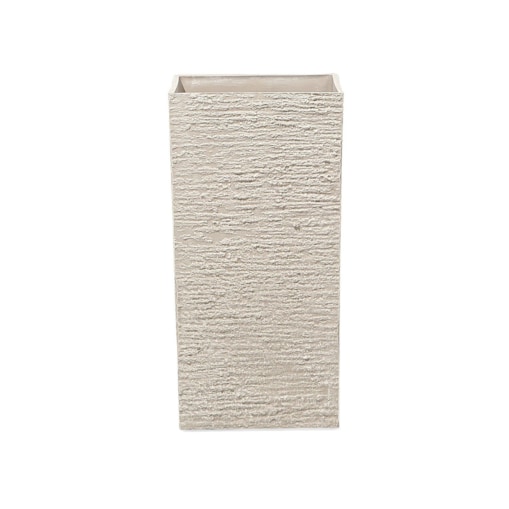 Doniczka 30 x 30 x 60 cm beżowa GAZA