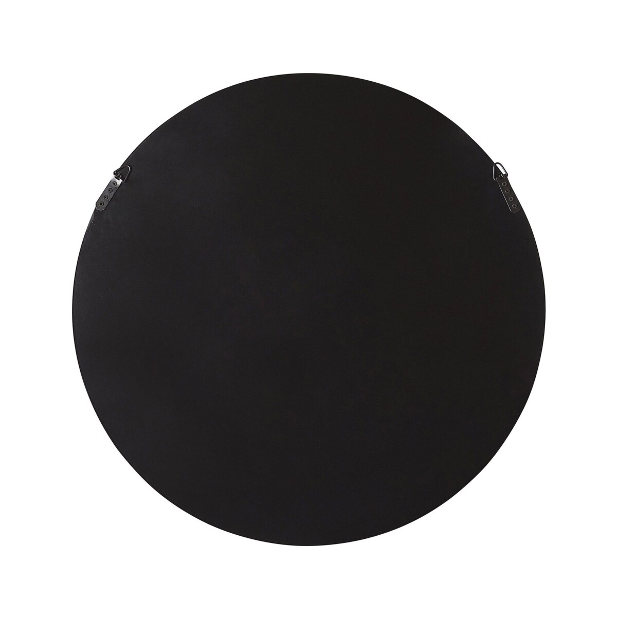 Okrągłe lustro ścienne ø 70 cm srebrne ERBRAY