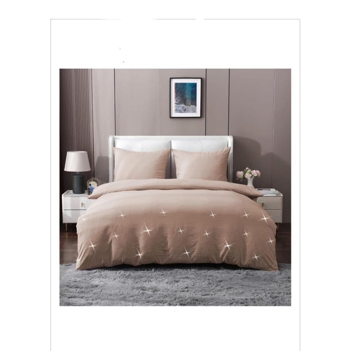 Pościel z kryształkami 200x220 cm