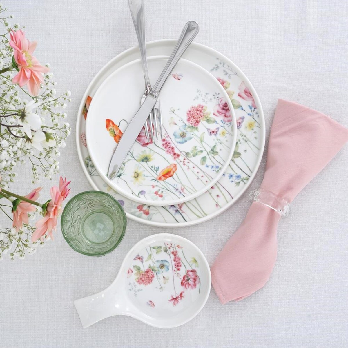 VILLA ITALIA Talerzyk deserowy śniadaniowy 20 cm porcelanowy GARDENO