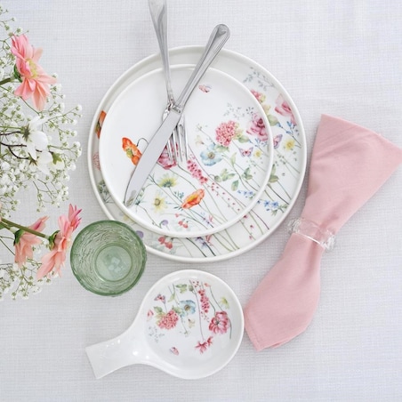 VILLA ITALIA Talerzyk deserowy śniadaniowy 20 cm porcelanowy GARDENO