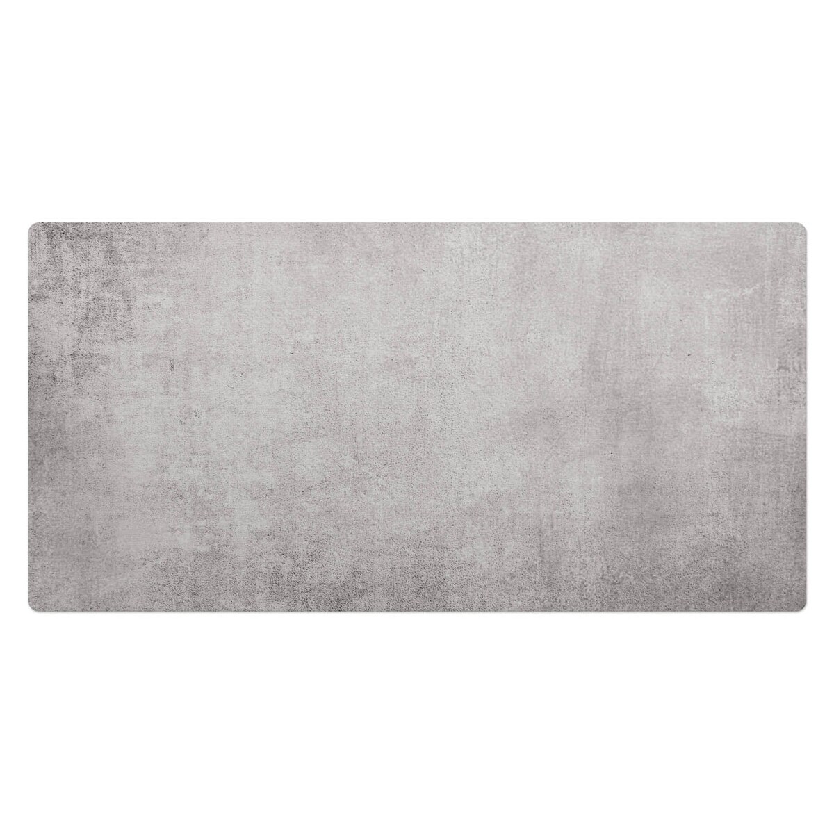 Szara mata na biurko Betonowa tekstura, 120x60 cm