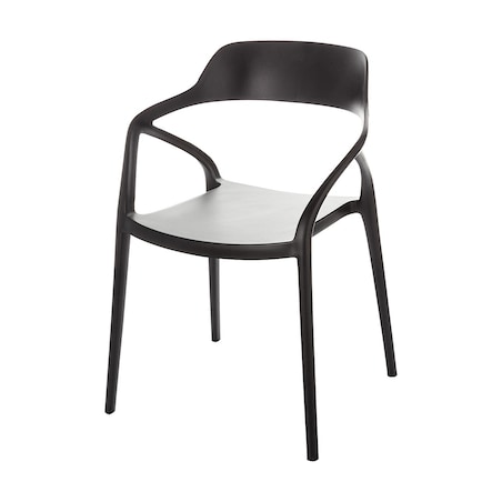 Krzesło Zing Black, 57 x 50 x 80 cm