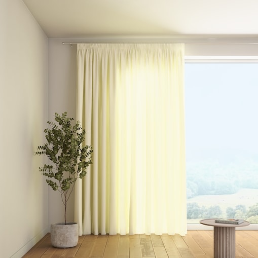 Zasłona na taśmie marszczącej 1 szt. 130x245 prześwitujący ecru